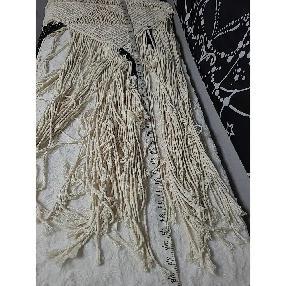 Boho Wall Hanging Bohemian Woven Tapestry Fringe Chic Room Decor 72x 38